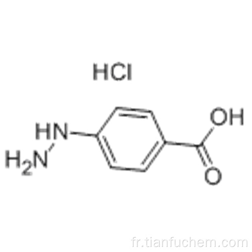 Chlorhydrate d&#39;acide 4-hydrazinobenzoïque CAS 24589-77-3